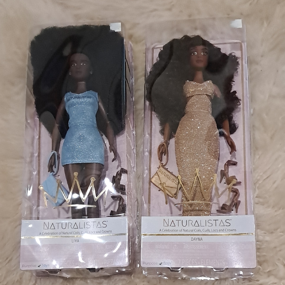Naturalistas Dolls Set - Blue and Gold
